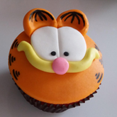 taller de cupcakes de garfield