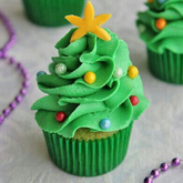 clases de cupcakes de navidad