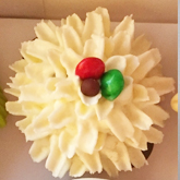 taller de cupcakes de Navidad