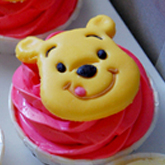clases de cupcakes de Winnie Pooh