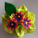 cupcake de tortugas