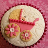 taller de cupcakes de baby shower