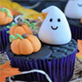 taller de cupcakes de Halloween