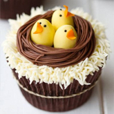 cupcake de pollitos