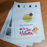 clases de cupcakes de San Valentín